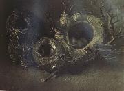 Vincent Van Gogh, Still life with Three Birds'Nests (nn04)